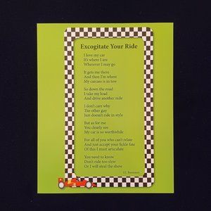 Excogitate Your Ride by J. L. Baumann